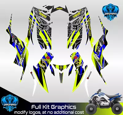 ATV QUAD Yamaha Raptor 90 Full Kit Decals Graphics • $140