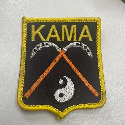 KAMA MARTIAL ARTS Patch T044 • $7.95