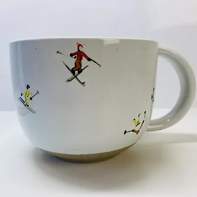 West Elm Skiers Large 1 Pint Mug • £11.95