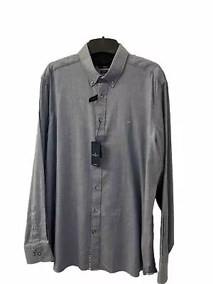 Hackett Flannel Multi Trim Shirt. Size XXL. RRP £120 • £9.99