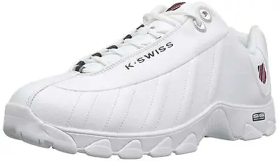 New Men K-Swiss ST329 CMF Training 03426-130  Color White/Navy/Red New • $74.95