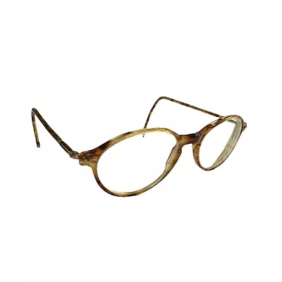Giorgio Armani Eyeglasses 357 175 Gold Tortoise Round Frames Italy 80s Vintage • $37.50