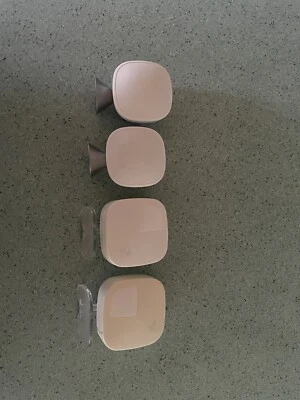 $35 • Buy Ecobee SmartSensor Room Temperature Sensors - White, 4 With Battery Used