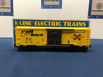 K-line RailBox #7008 Single Door Operating Box Car K7008 • $19.99