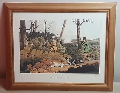 Pheasant Shooting - H. Alken Delt Print - I. Clark Sculpt - UK National Sports  • £15