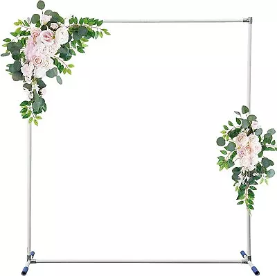 Square Metal Balloon Arch Stand Wedding Arch Backdrop Stand Arches For Ceremony • $24.89