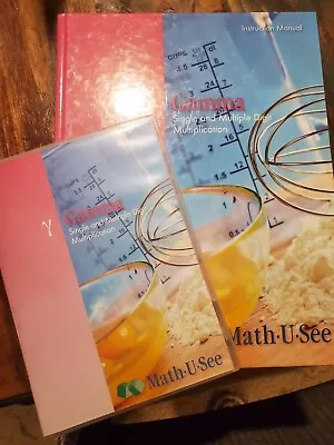 Math U See Gamma Textbook/dvd • $40