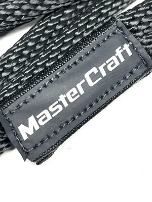 MasterCraft Boat Logo'd (1/2  X 15') Black Nylon Mooring Rope Dock Line • $16.95