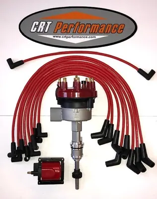 1985-1991 Ford 5.0l 302 Efi Distributor + 48k Coil + Red Usa Spark Plug Wires  • $169.90