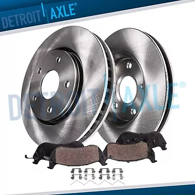 $74.26 • Buy 11.10  282mm Front Disc Rotors + Brake Pads For Honda Civic Element Accord CR-V