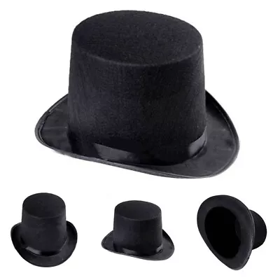 Men Hat Magician Hats Steampunk Top Hat Baron Caroler Children Christmas • $8.69