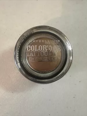 Maybelline Color Tattoo Eye Shadow Cream Gel 25 BAD TO THE BRONZE Unsealed • $6