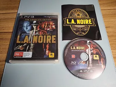 L.A. Noire The Complete Edition  Ps3 (complete) VGC  AUS • $12.50
