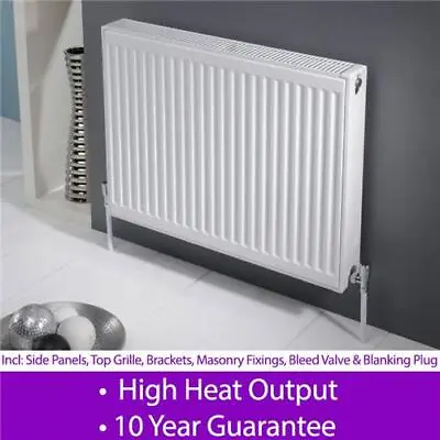 Radiator Compact Convector Gas Heater Type 11 21 22 Central Heating Kartell KRAD • £34