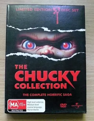 £16.05 • Buy The Chucky Collection - 5 Disc DVD Set - 1st 5 Child's Play Movies