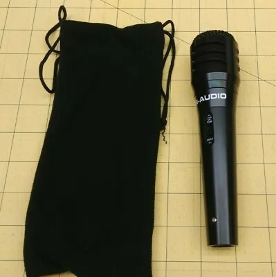 M-Audio Broadcast Dynamic Cardioid Vocal Microphone SoundCheck ON / OFF Switch • $30
