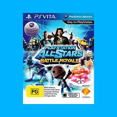 PS Vita Game: Playstation All-Stars Battle Royale • $27.95