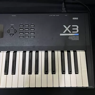 KORG X3 Synthesizer Keyboard Music Workstation Digital Japan 61 Key 105cm 10kg • $426.92