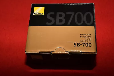 Empty Box For Nikon SB-700 Speedlight Flash.  Box Only For Nikon SB700 Flash. • $39.95