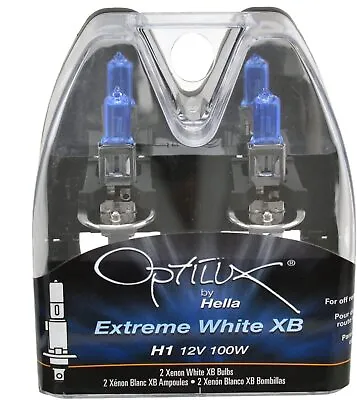 Hella H1 Series 12V 100W Optilux XB Xenon Halogen Bulbs For 1996-2004 Acura RL • $32