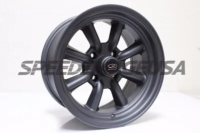 Rota Wheels Rkr 15x8 +10 4x100 Mag Black Fits Miata E30 Civic Integra • $799