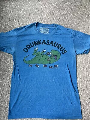 David & Goliath DRUNKASAURUS Men’s T Shirt Medium • £7.50