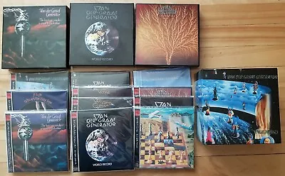 Van Der Graaf Generator: 11 Japan Mini-LP CD + 4 Promo Box • $726.97