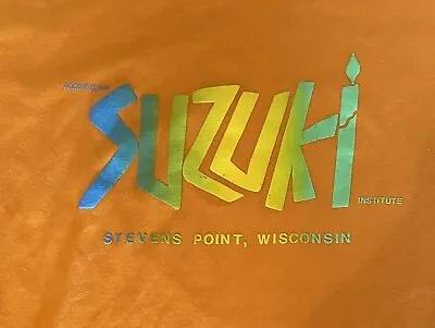 Vintage Men’s Suzuki Institute Wisconsin T-Shirt Large • $8.71