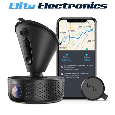 $125.39 • Buy VAVA Dash Cam Full HD 1080P WiFi Camera GPS Sony Sensor Night Vision