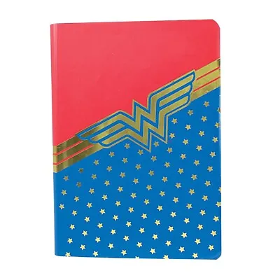 Genuine DC Comics Wonder Woman Logo A5 Hardback Journal Notebook Note Pad • £9.99