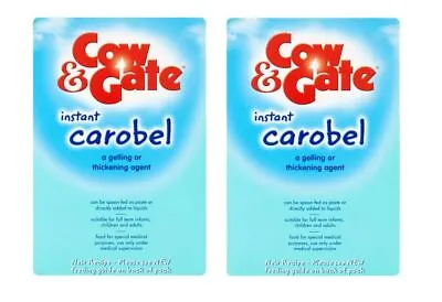 Cow & Gate Instant Carobel Thickening Agent Gelling Medical Purposes 135g 2 Pack • £13.36