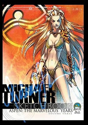 Michael Turner Artbook Sketch Book Volume 3 Fathom  KIANI ASPEN • $80