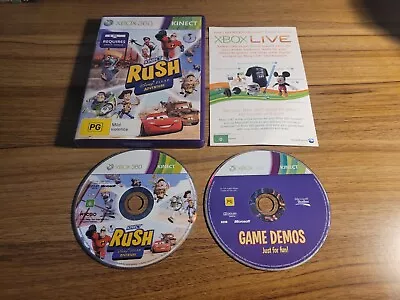 Kinect Rush : A Disney Pixar Adventure  Xbox 360 (complete) VGC  AUS • $24.95