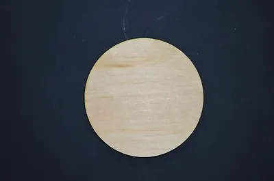 Laser Cut Wood Circle Wooden Craft Supply - Unfinished Wood Circle • $4