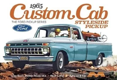 Moebius 1:25 1965 Ford Custom Cab Styleside Pickup Model Kit 1234 • $29.99