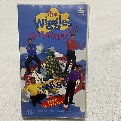 The Wiggles: Wiggledance! Original 1998 VHS Video Tape. Live In Concert. Vintage • $8