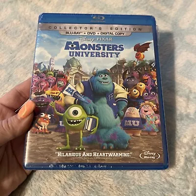 Disney Pixar Monsters University [Blu-Ray + DVD] Collector’s Edition ••NEW•• • $9.75