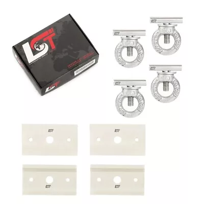 4x Lashing Eye Pad Multiflex Board 25 Mm Screws Set For VW Transporter T5 T6 • $39