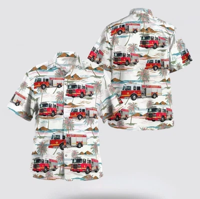 $28.95 • Buy Squad 72 Philadelphia Fire Department, Philadelphia, Pennsylvania Hawaiian Shirt