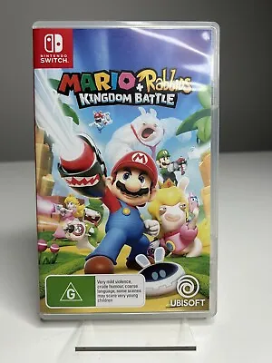 Mario And Rabbids Kingdom Battle Nintendo Switch 2017 VGC • $35