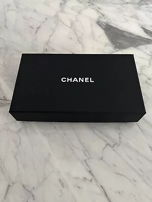 Timeless Elegance: Authentic CHANEL Quilted Black Long Flap Wallet • $1195