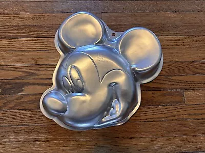 WILTON Disney Mickey Mouse Cake Pan  2105-7070 Aluminum Baking • $5.99