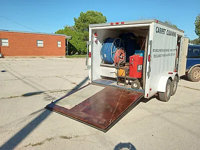 Truck-Mount Carpet/Tile/Grout Cleaning Trailer; Turn-key System With All Tools. • $15000