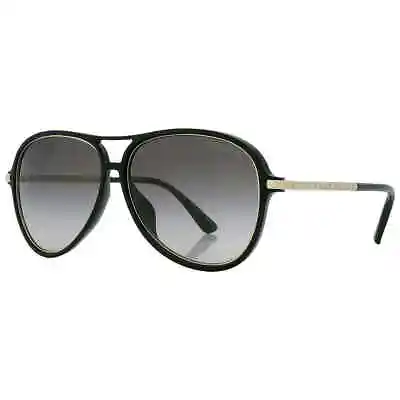 MICHAEL KORS MK2176U 30058G Sunglasses Black Frame Grey Gradient Lenses 58mm • $66.99