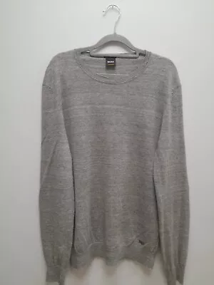 Hugo Boss Men's 100% Linen Jumper - Large • £17.50