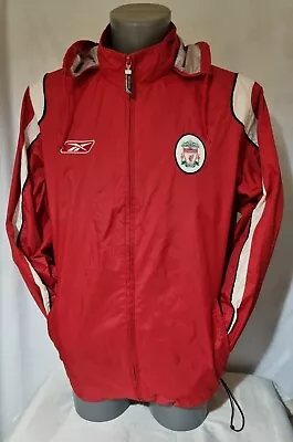 Liverpool Football Club 04/05 Reebok Carlsberg Training Jacket Men's Size Small • £19.99