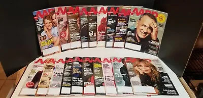 AARP Bulletin Magazines Lot Of 19 Various Issues 2015 2018 - 2022 • $25