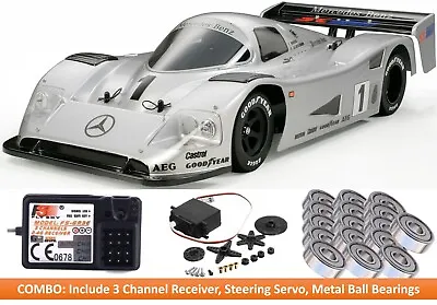 Tamiya Mercedes Benz C11 1:10 RC - 47484 Limited Edition COMBO DEAL • $335.67