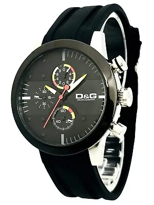 D&G Dolce And Gabbana DW0373 MEN'S D&G RUGBY CHRONOGRAPH WATCH • $499.09