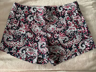 JCrew Women’s Paisley Short Shorts • $7